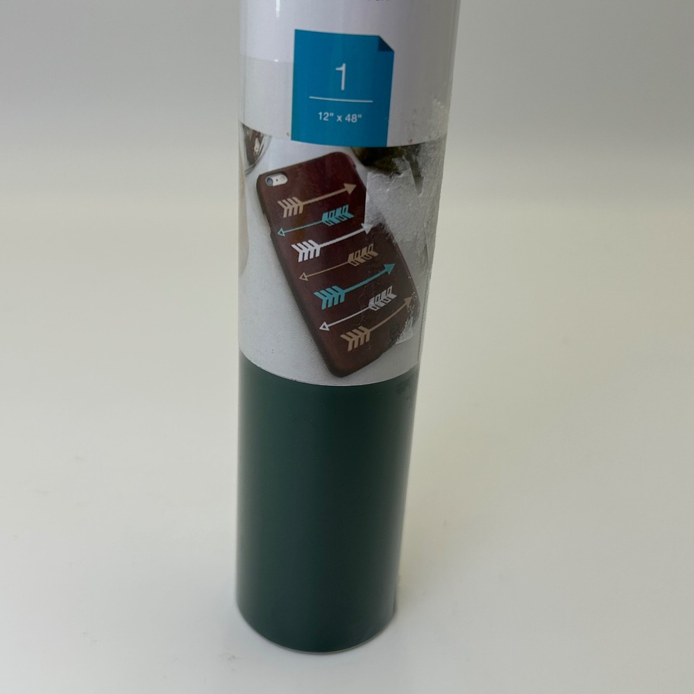 Cricut Premium Vinyl Removable Matte Forest Green 12x48 One Sheet Decal Decor
